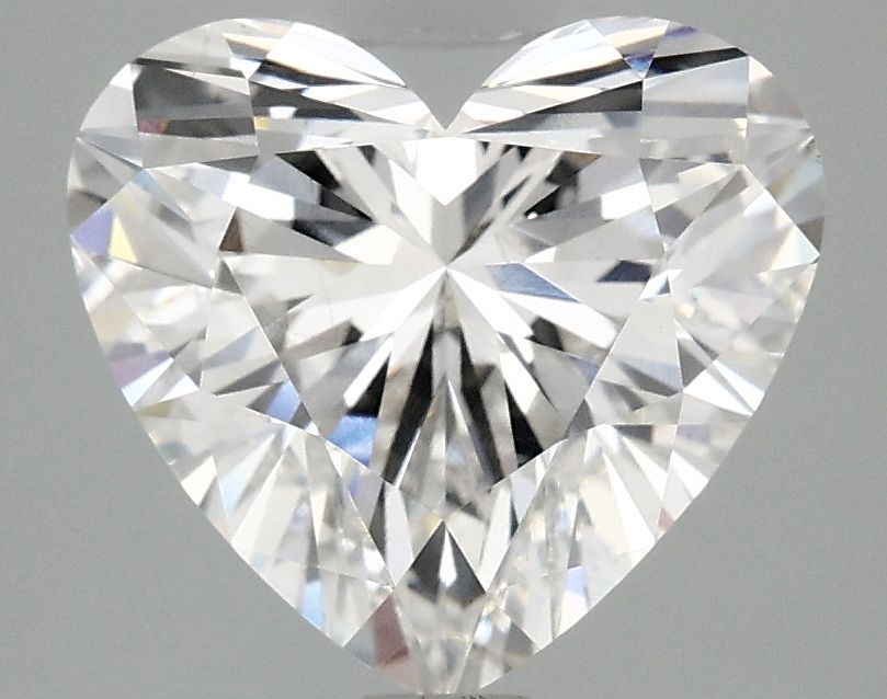 3.07 carat f VS1 EX Cut IGI heart diamond