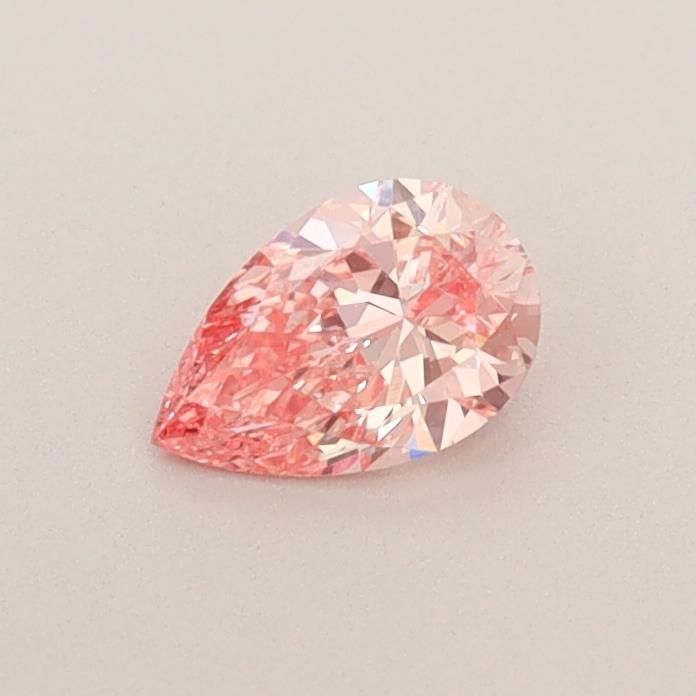 0.34 CT Fancy Pink PEAR