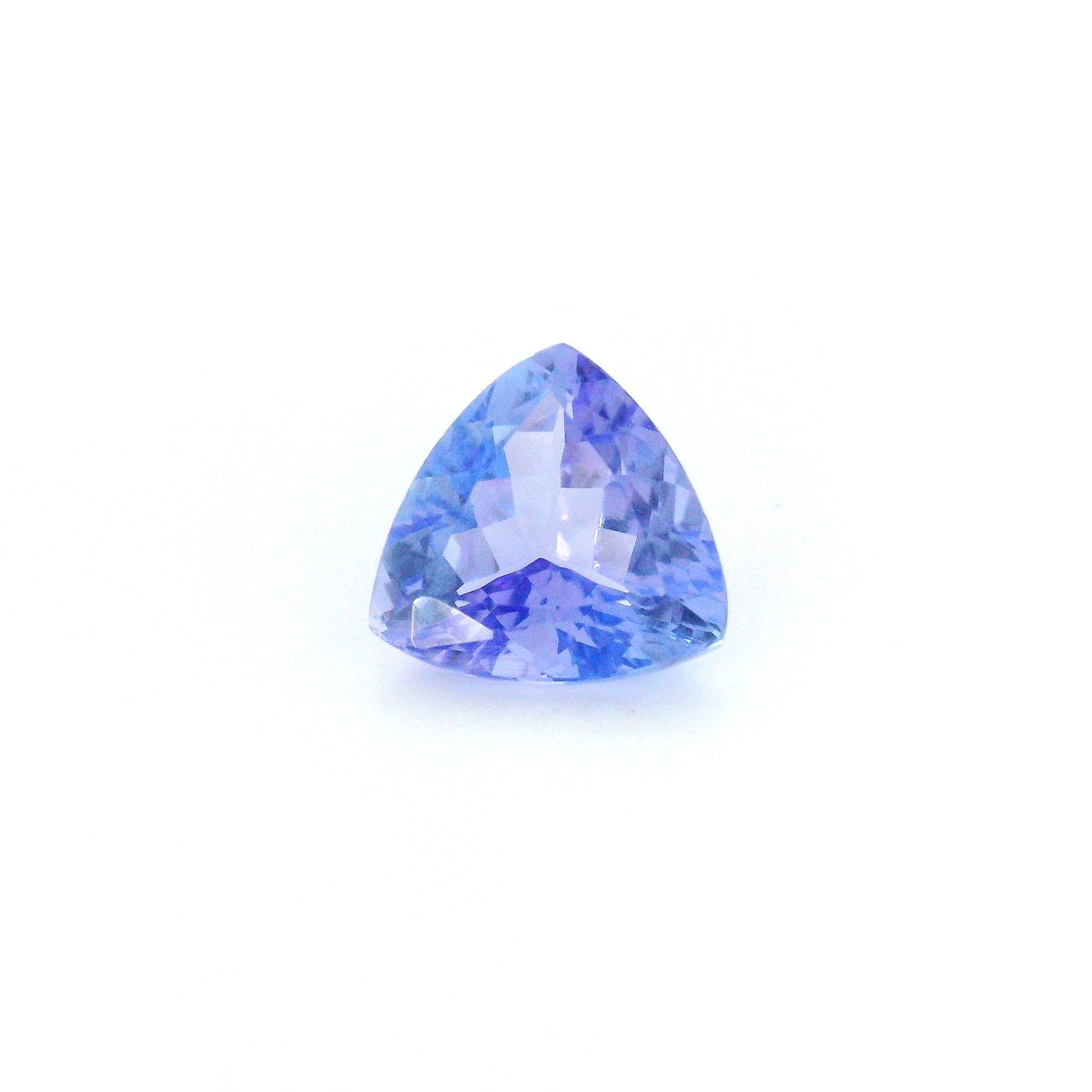 Tanzanit 1,77 ct, niebieski, szlif trójkątny