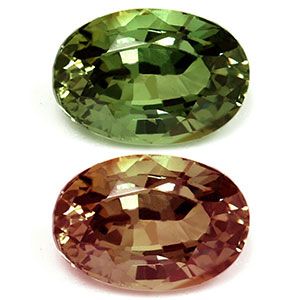 Aleksandryt 1,33 ct, zielony, szlif owalny