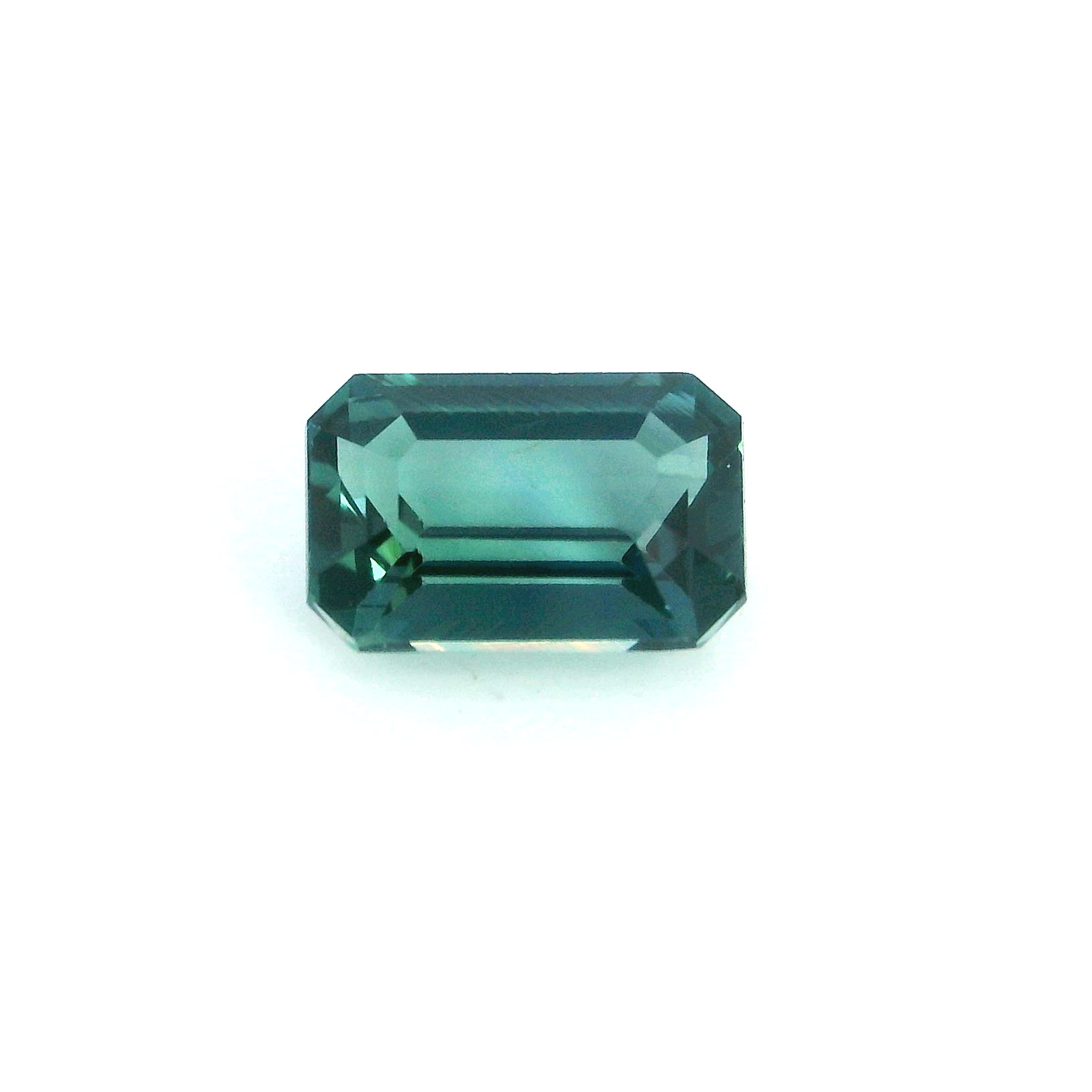 Szafir 1,61 ct, niebieski, szlif ośmiokątny