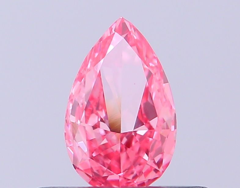 0.3 CT Fancy Vivid Pink PEAR