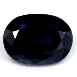Szafir 1,66 ct, niebieski, szlif owalny