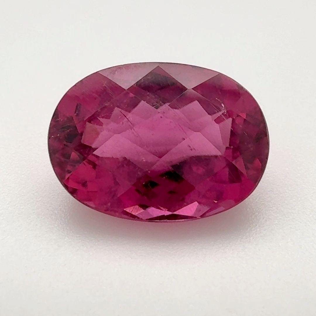 TOURMALINE FANCY 5.84ct PINK Vivid Pink SI BRAZIL NONE