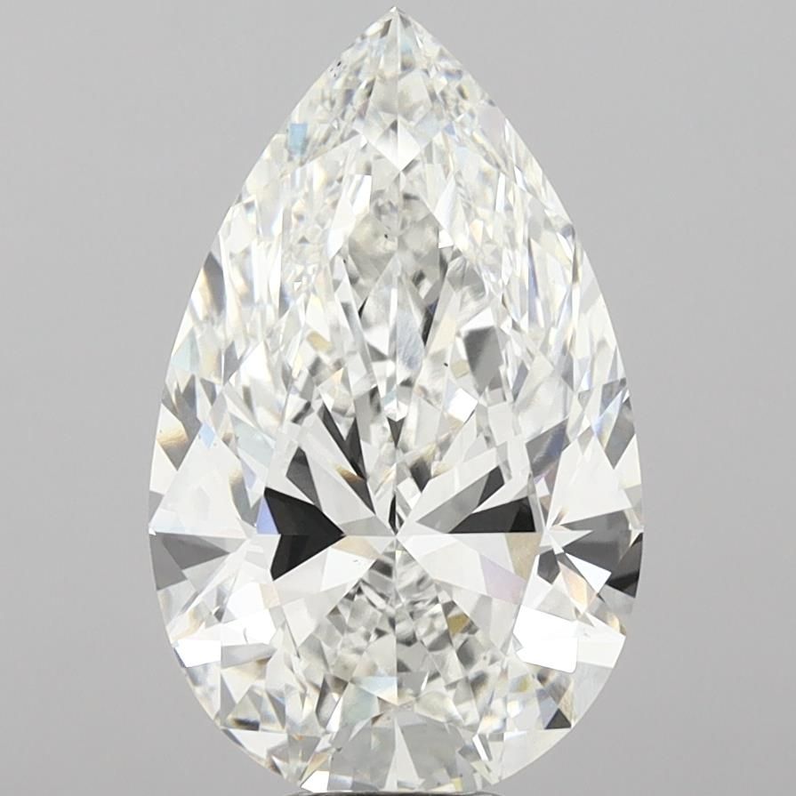 9.03 carat f VS1 EX Cut IGI pear diamond