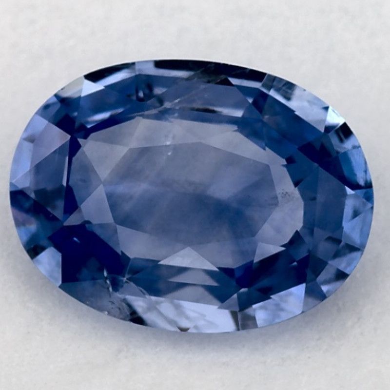 Szafir 1,97 ct, niebieski, szlif owalny