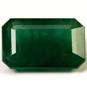 Szmaragd 5,41 ct, zielony, szlif szmaragdowy