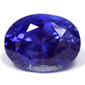 Szafir 1,58 ct, niebieski, szlif owalny