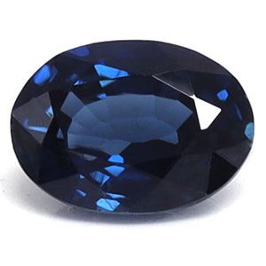 Szafir 1,05 ct, niebieski, szlif owalny
