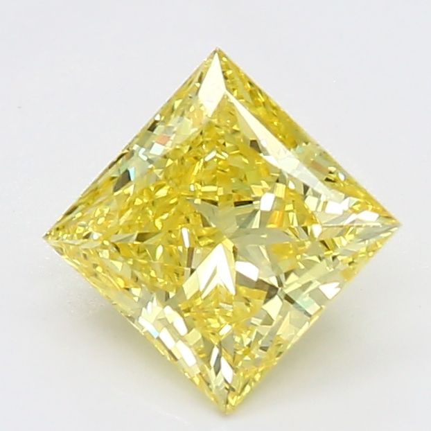 0.78 CT Fancy Vivid Yellow PRINCESS