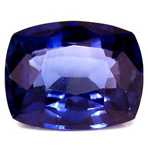 Szafir 1,51 ct, niebieski, szlif cushion