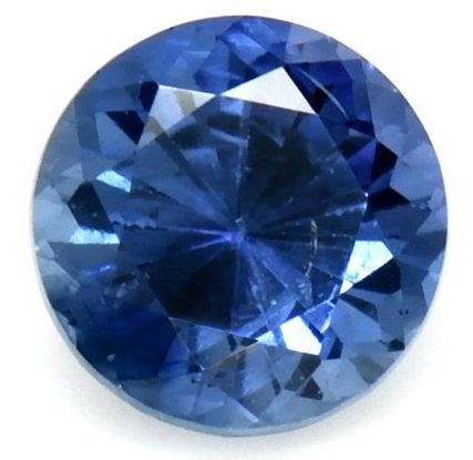 SAPPHIRE FACETED 0.64ct BLUE Blue EC SRILANKA HEATED