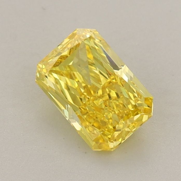 0.74 CT Fancy Vivid Yellow RADIANT