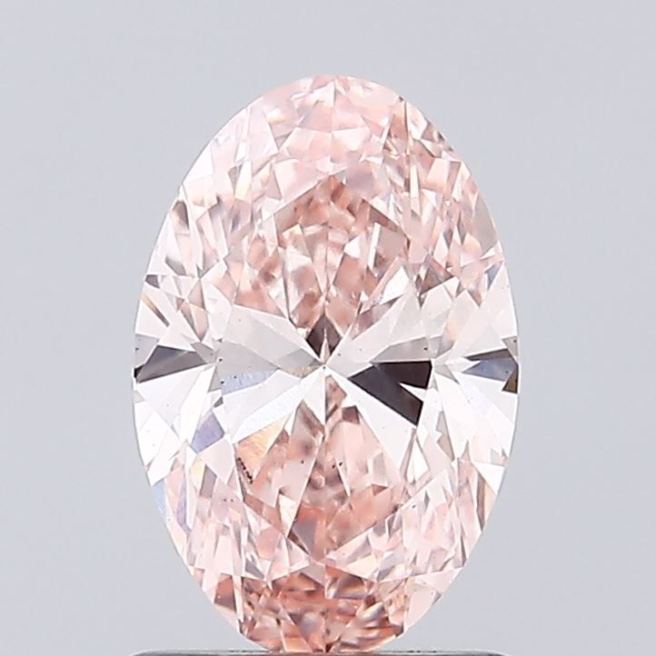 1.08 CT Fancy Vivid Pink OVAL