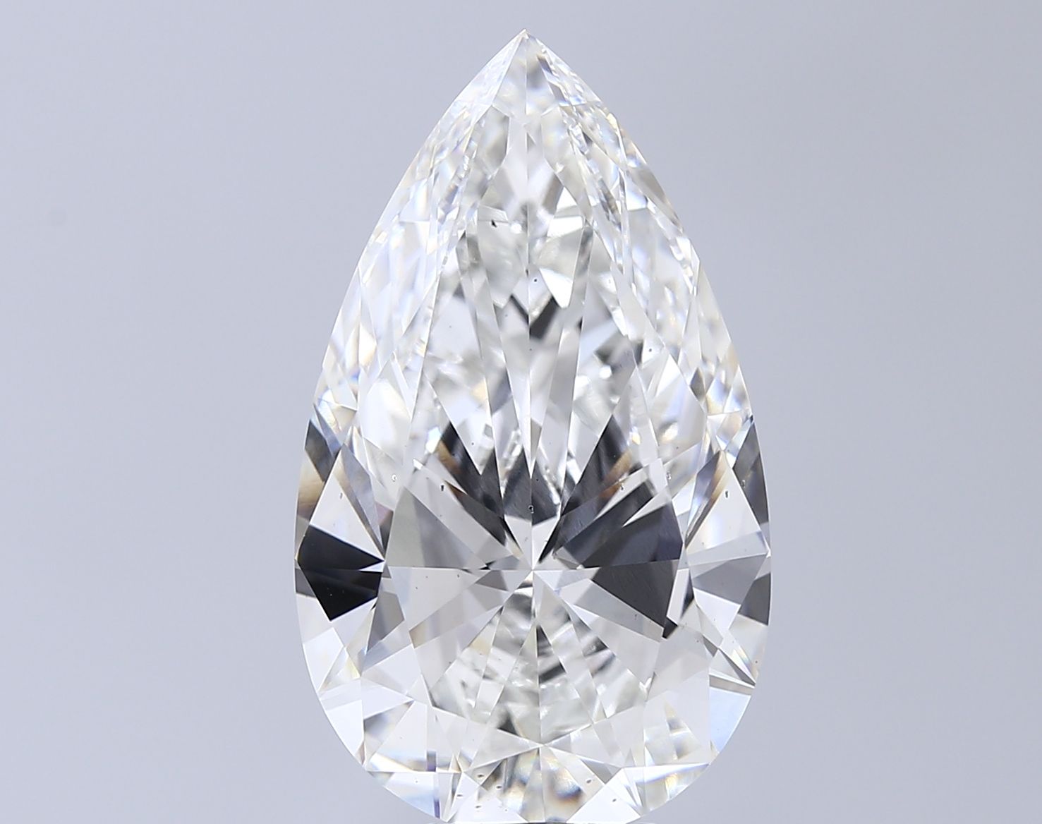 10.10 ct. pear Lab Grown Diamond front image