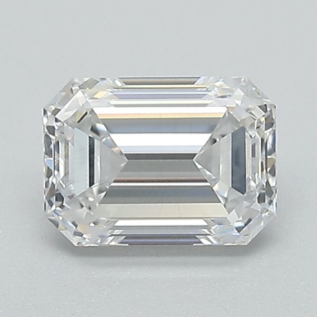 Diamant Émeraude 1.02 ct - Couleur D - Pureté SI1