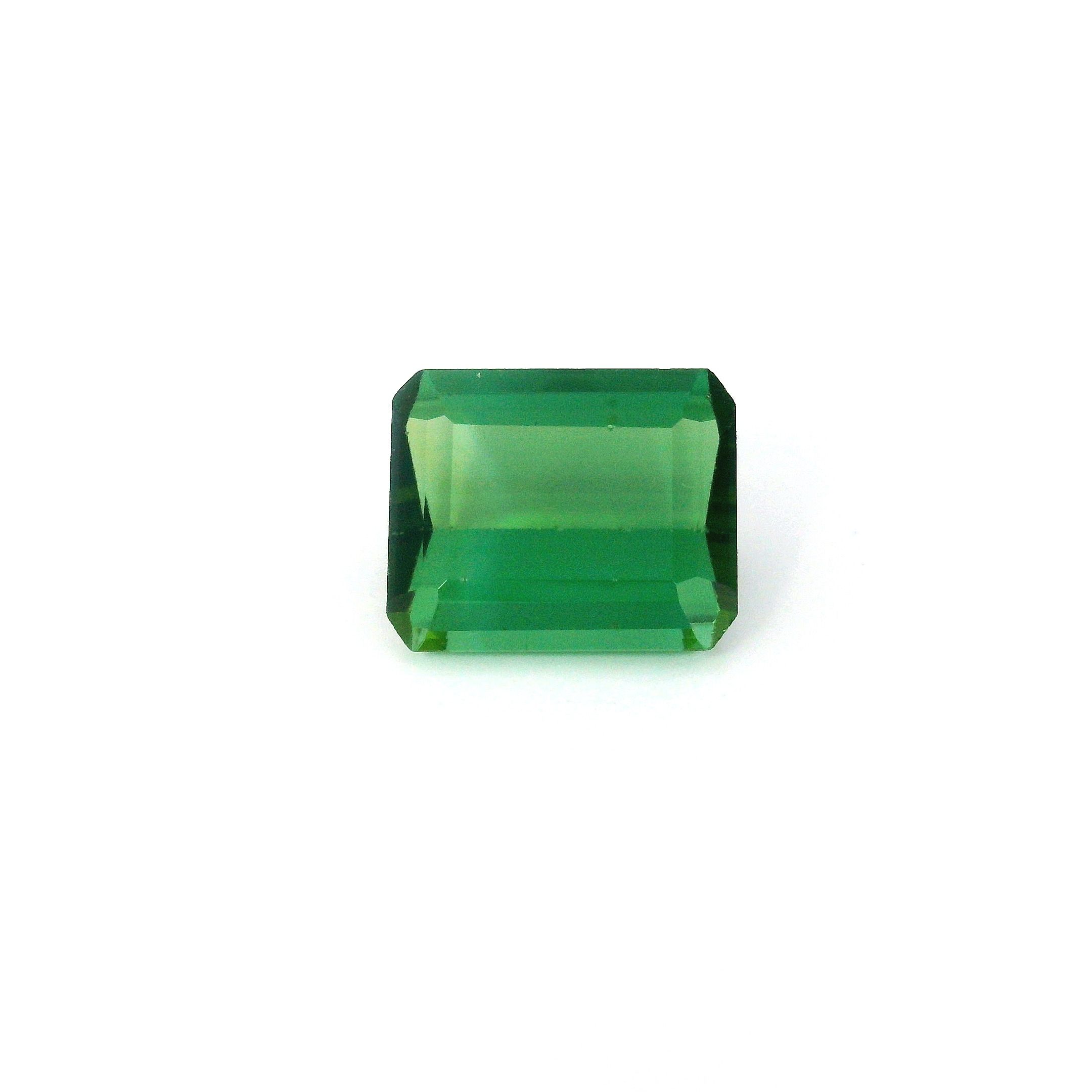 Turmalin 1,64 ct, zielony, szlif ośmiokątny