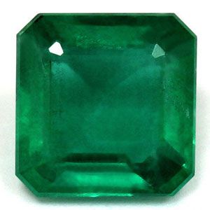 Szmaragd 2,26 ct, zielony, szlif szmaragdowy