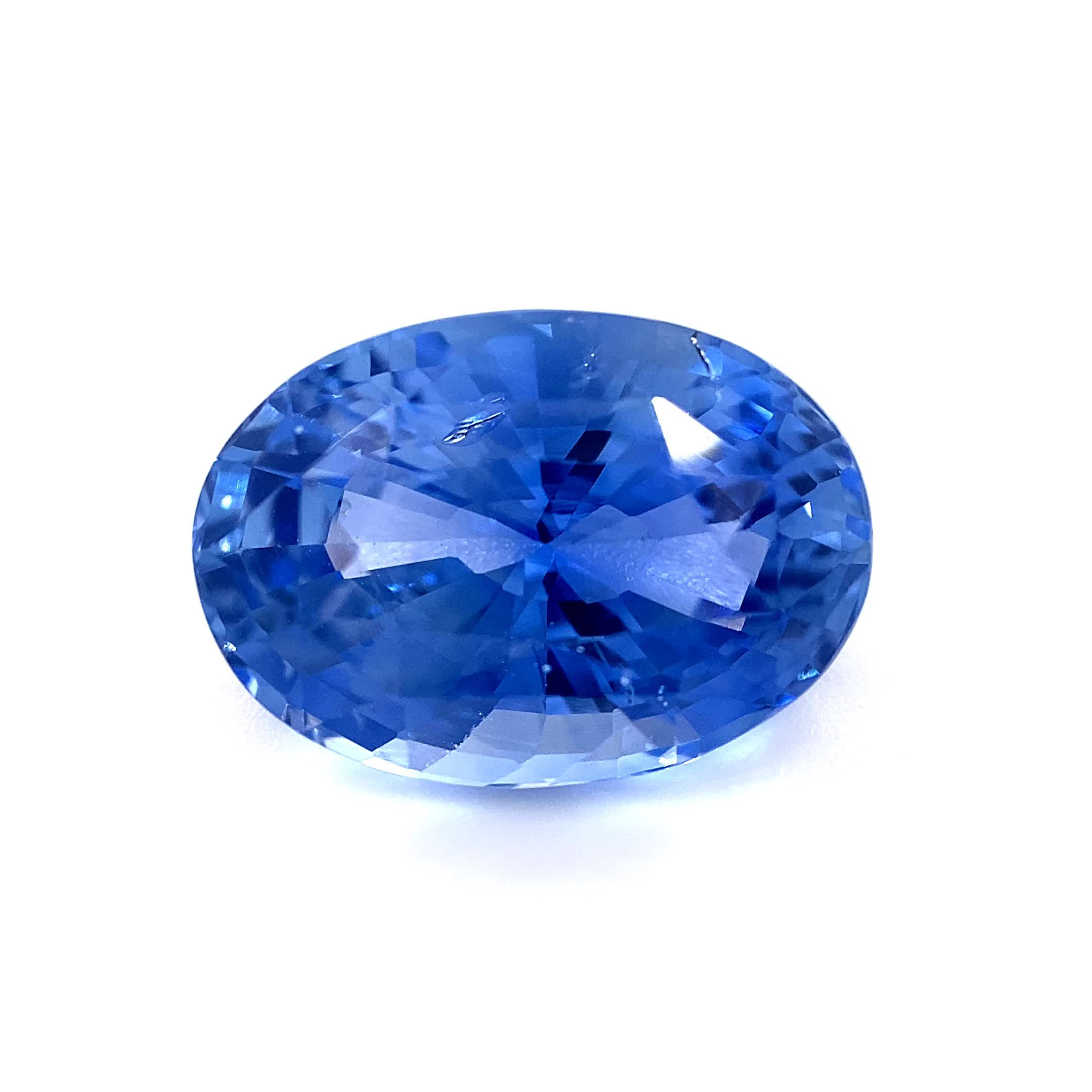 6.04 ct Oval Sapphire