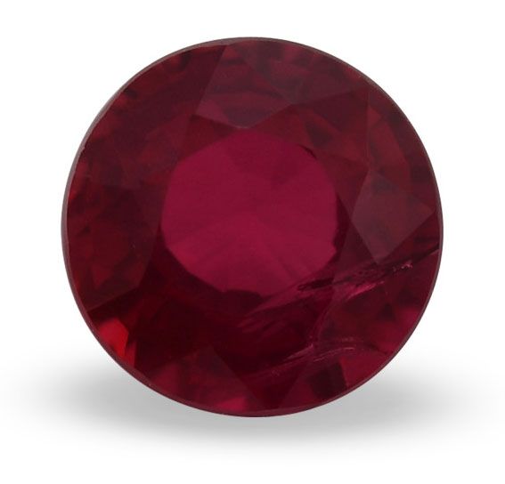 RUBY FACETED 0.68ct RED Red EC MADAGASCAR HEATED