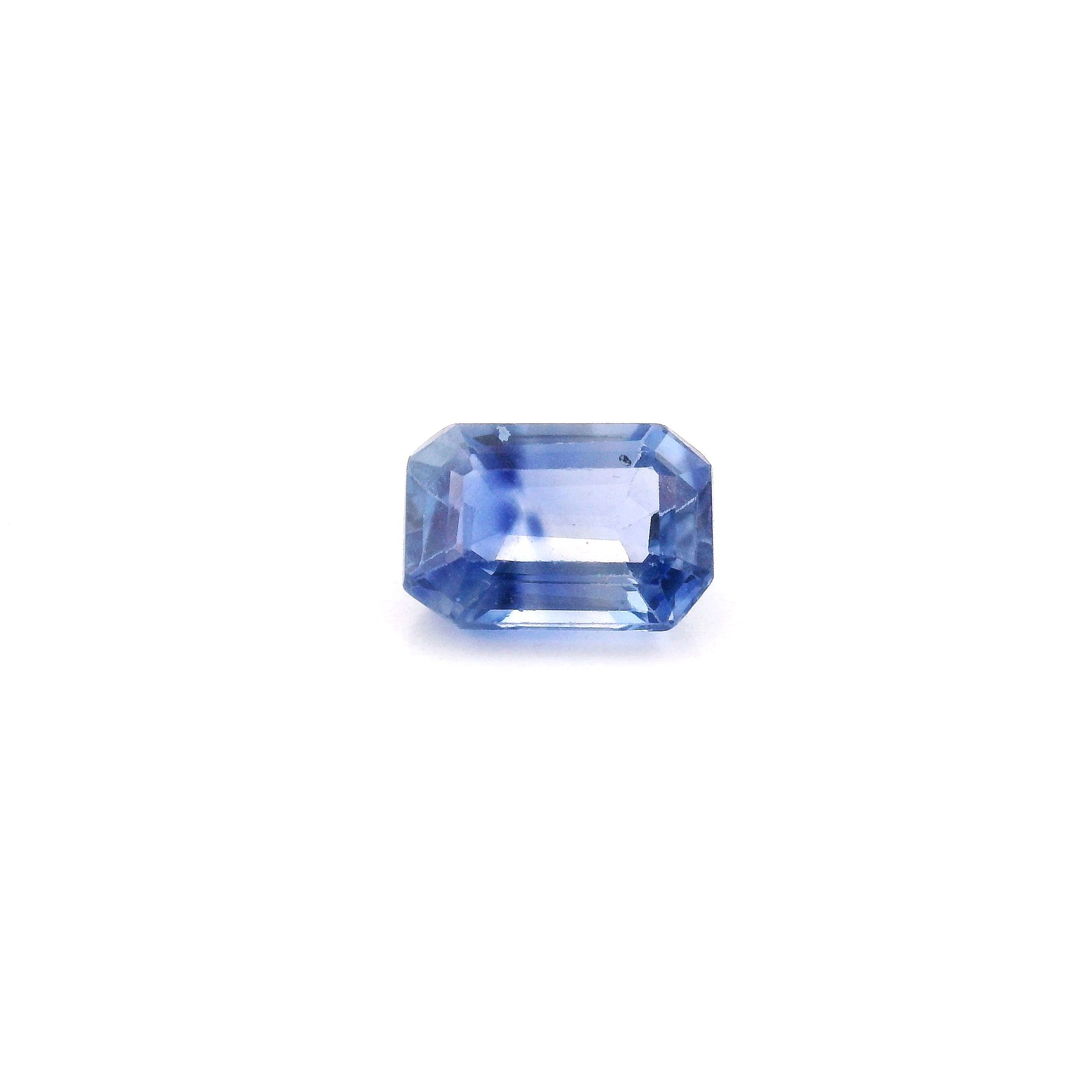 Szafir 1,15 ct, niebieski, szlif ośmiokątny