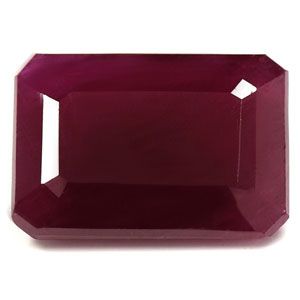 Rubin 6,50 ct, czerwony, szlif szmaragdowy