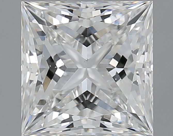 Diamant Princesse 2.01 ct - Couleur G - Pureté VS2