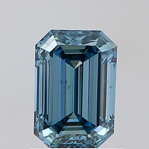 1.01 CT Fancy Intense Green Blue EMERALD