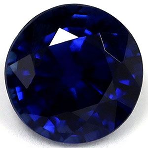 SAPPHIRE FACETED 0.58ct BLUE Intense Blue EC MADAGASCAR HEATED