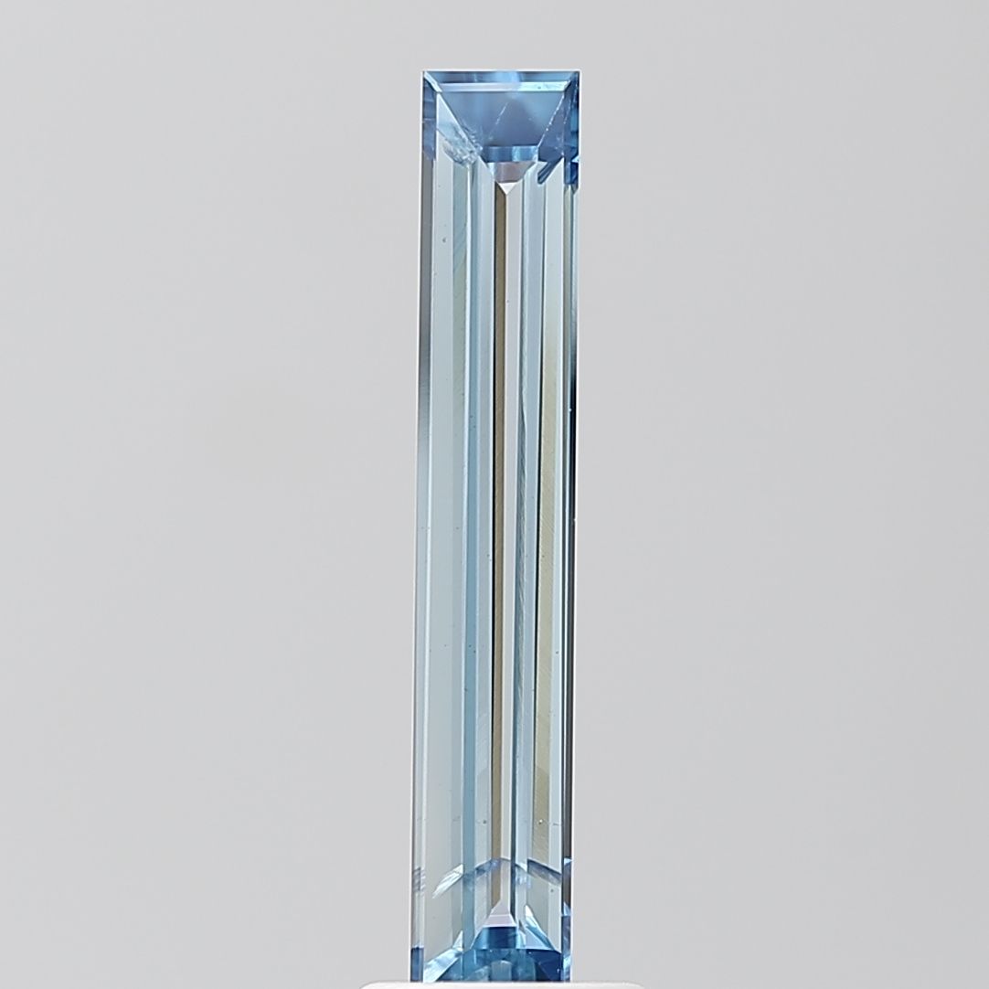 1.22 CT Fancy Intense Blue BAGUETTE