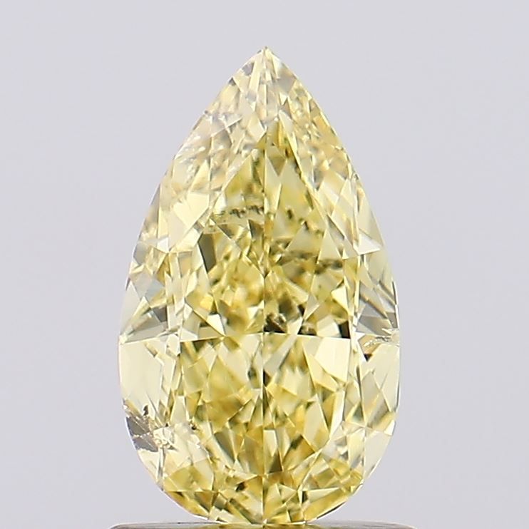 1.02 CT Fancy Intense Yellow PEAR