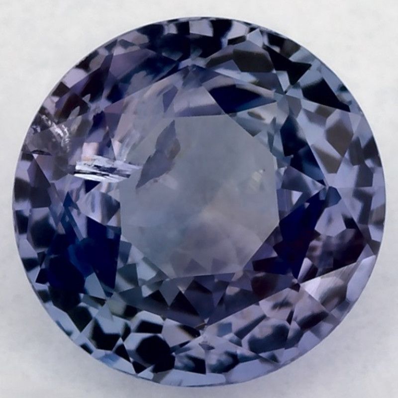 Szafir 2,09 ct, niebieski, szlif okrągły