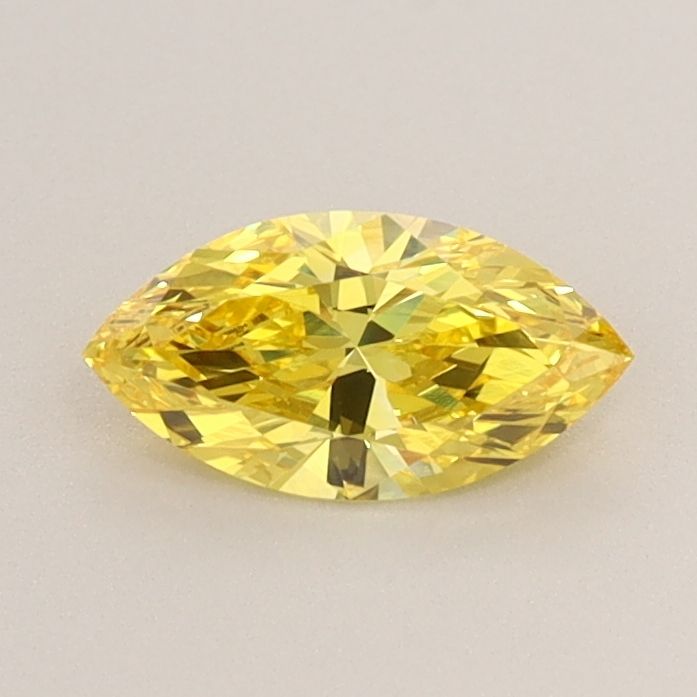 0.5 CT Fancy Vivid Yellow MARQUISE