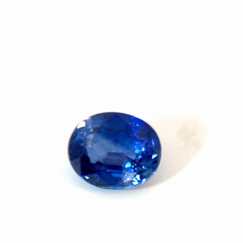 Szafir 1,59 ct, niebieski, szlif owalny