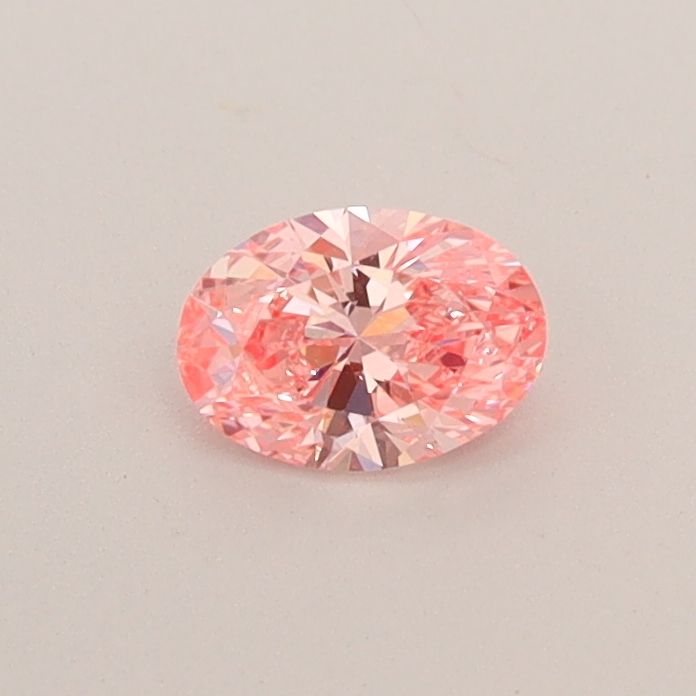 0.3 CT Fancy Vivid Pink OVAL