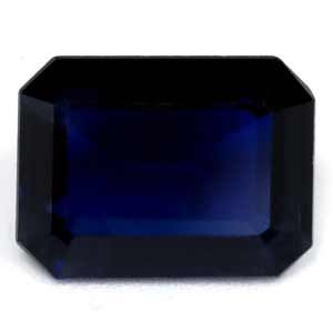 SAPPHIRE FACETED 1.7ct BLUE Navy Blue SI MADAGASCAR NONE