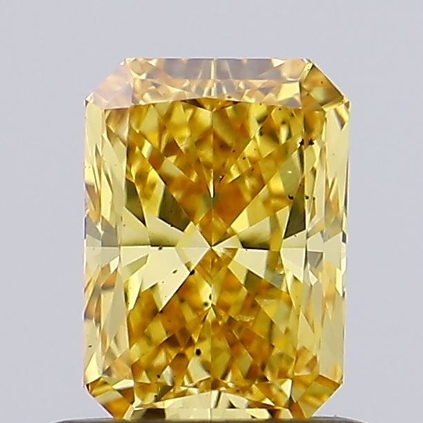 0.47 CT Fancy Vivid Brownish Yellow RADIANT