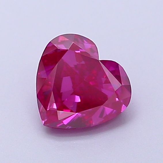 0.6 CT Fancy Deep Pink HEART