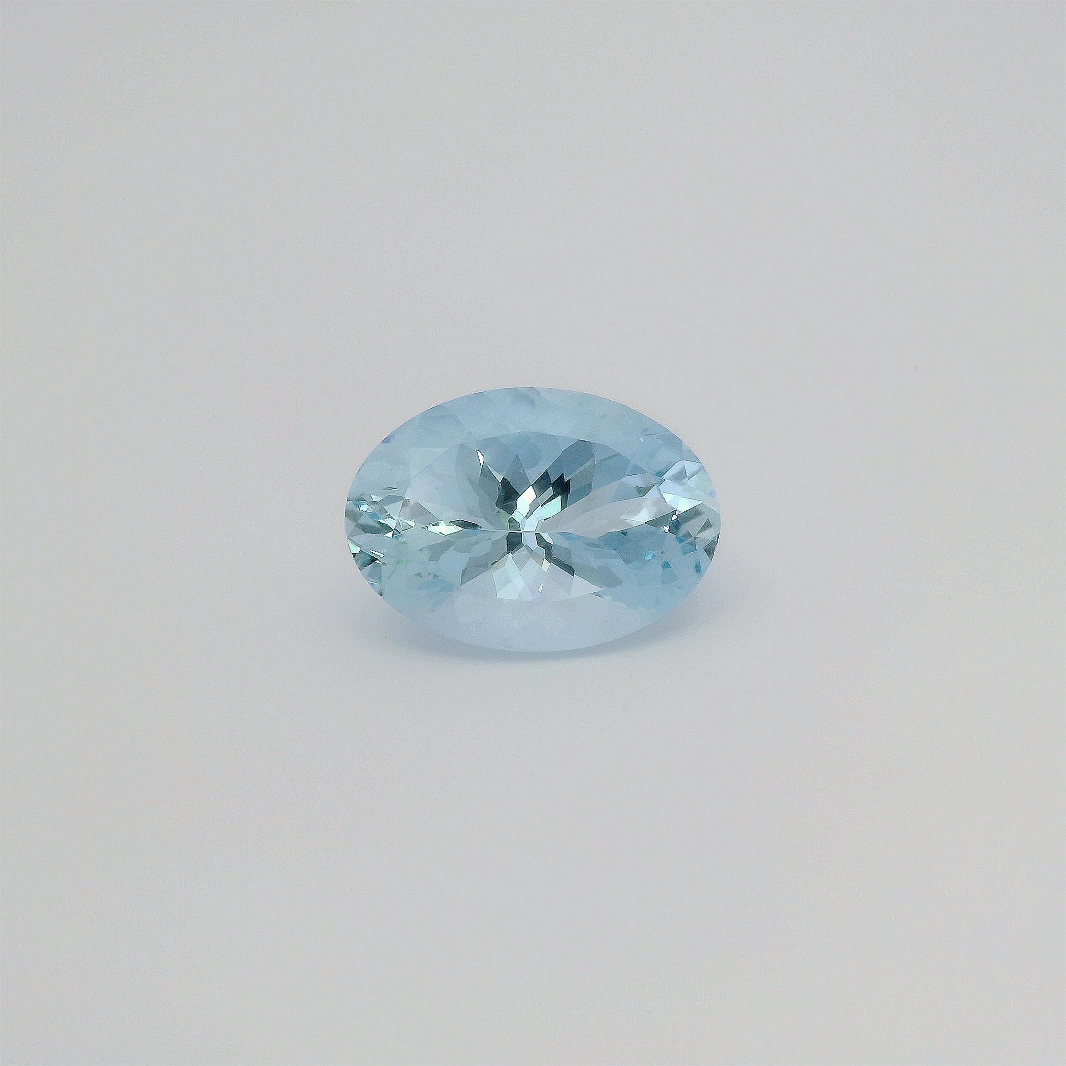 6.55 ct Oval aquamarine