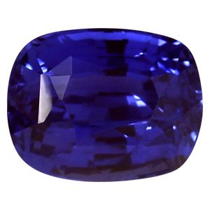 Szafir 6,52 ct, niebieski, szlif cushion