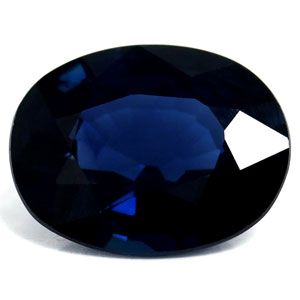 SAPPHIRE FACETED 1.39ct BLUE Intense Blue EC MADAGASCAR HEATED