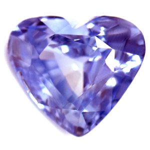 Szafir 2,50 ct, niebieski, szlif serce