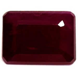 RUBY FACETED 1.21ct RED Deep Red SI REST_OF_AFRICA NONE