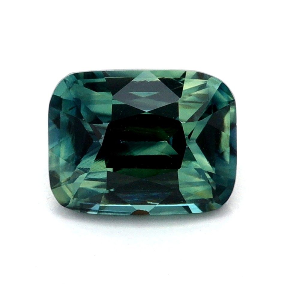 Szafir 1,12 ct, wielobarwny, szlif cushion