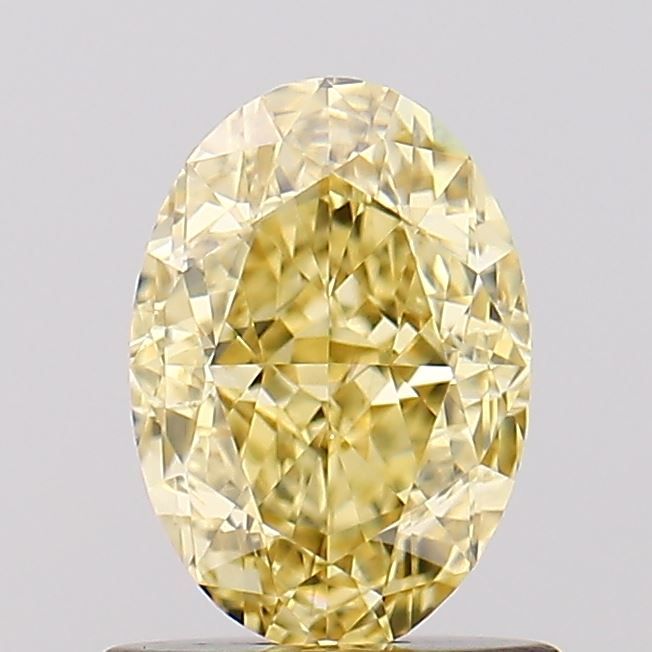 1.07 CT Fancy Intense Yellow OVAL