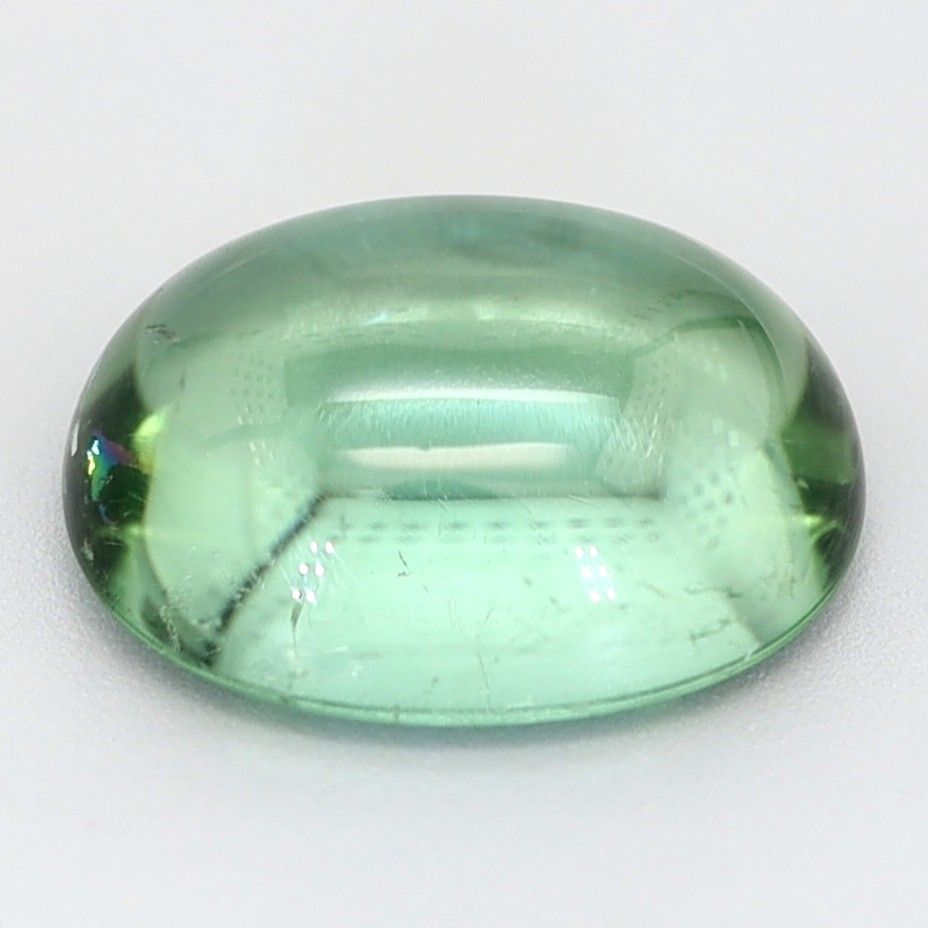 Turmalin 1,41 ct, zielony, kaboszon