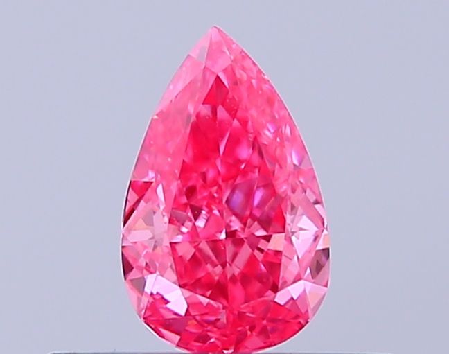 0.33 CT Fancy Vivid Pink PEAR