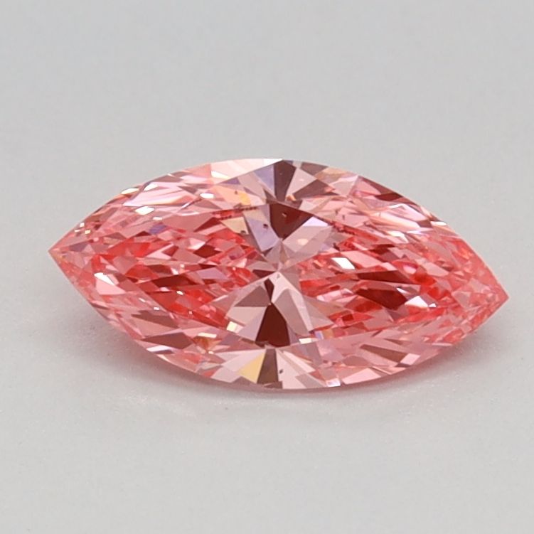 0.39 CT Fancy Vivid Pink MARQUISE
