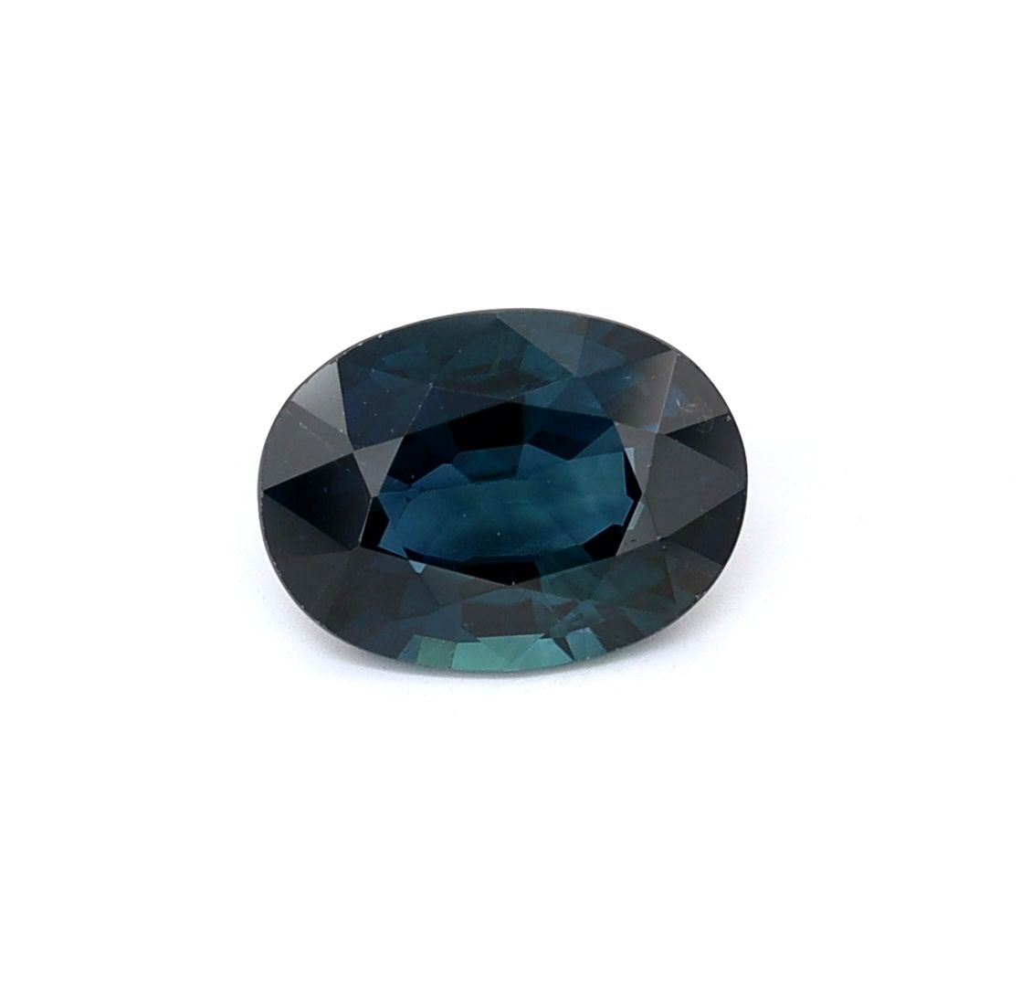 SAPPHIRE FACETED 1.51ct BLUE BLUE EC AUSTRALIA HEATED