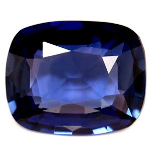 Szafir 1,65 ct, niebieski, szlif cushion